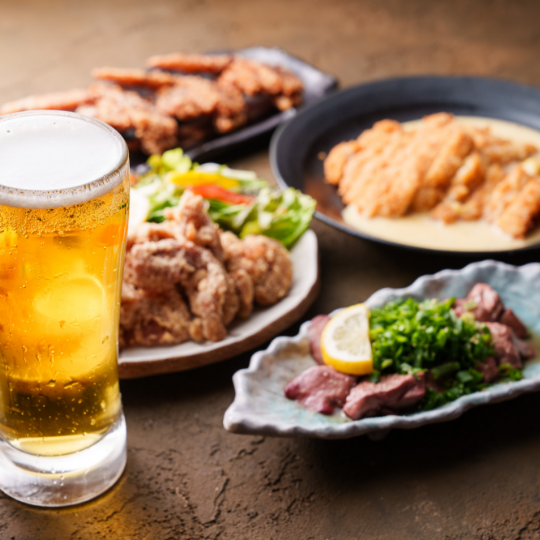 ビールと名物料理