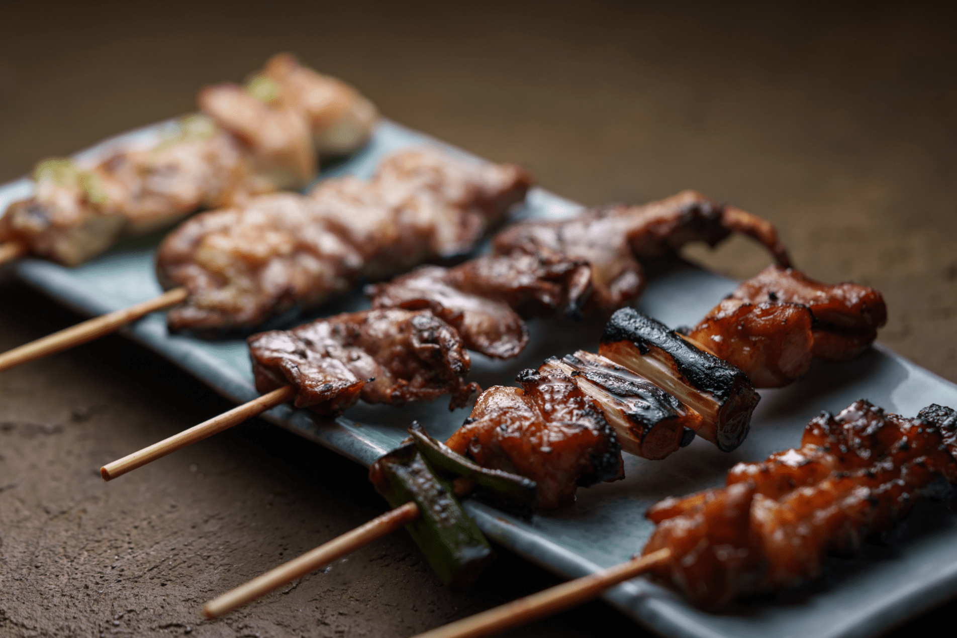 焼き鳥の盛り合わせ